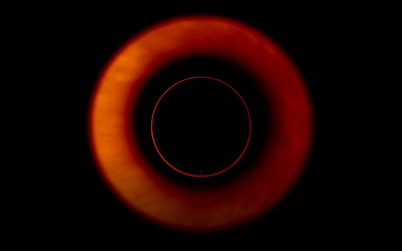 Radio-style rendering at full resolution