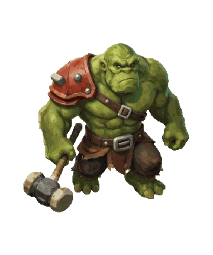 Hulking Ogre — animated