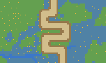 Deep forest biome level preview